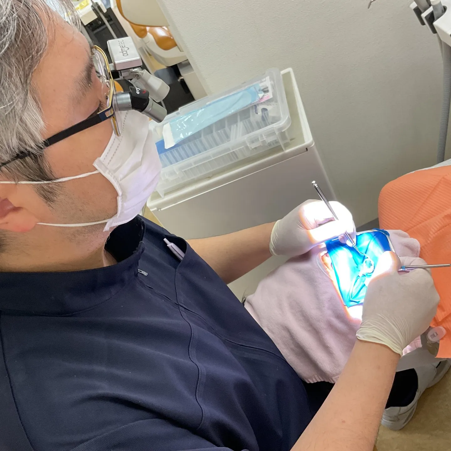 ラバーダムでの根管治療は基本!神戸元町 玉川歯科医院です🙂